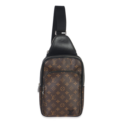 Monogram Macassar Canvas Avenue Slingbag