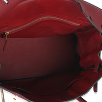 Rouge Grenat Togo Birkin 30 GHW