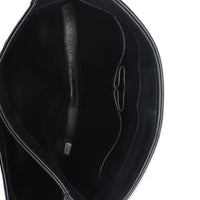 Black Calfskin Smooth Small Trendy CC Flap Bag