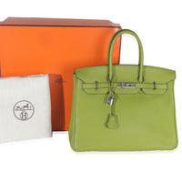 Vert Anis Togo Birkin 35 PHW