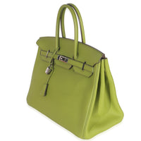 Vert Anis Togo Birkin 35 PHW