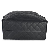 Black Quilted Caviar Medium Chanel 25 Hobo