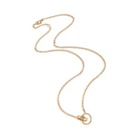 Yellow Gold  Love Necklace