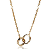 Yellow Gold  Love Necklace
