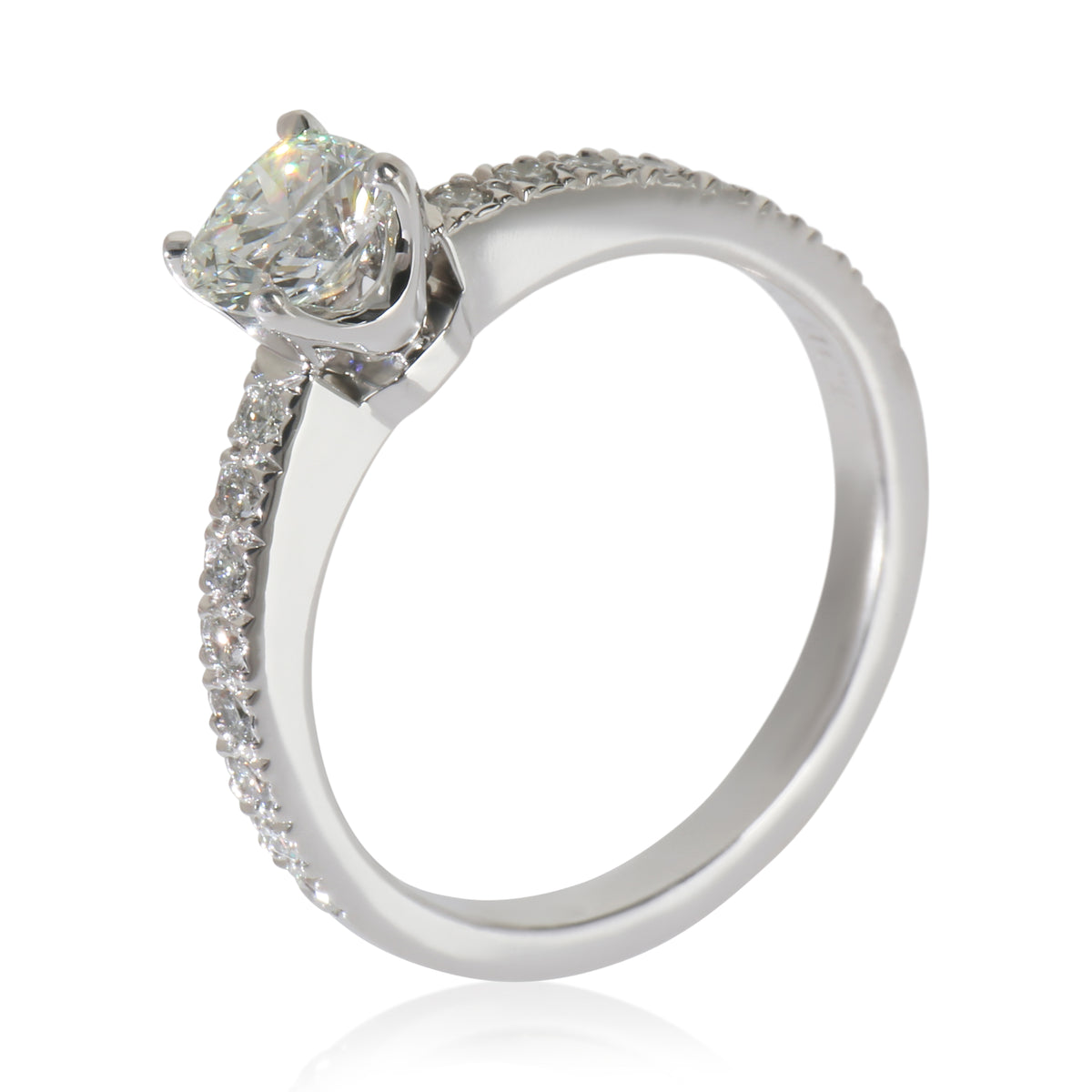 0.41 ct Cushion Diamond Cushion Novo Engagement Ring