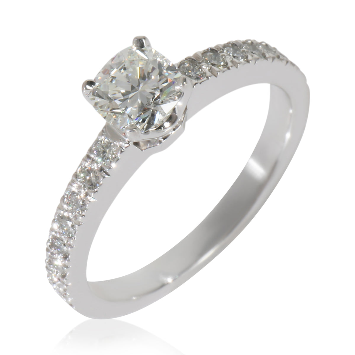 0.41 ct Cushion Diamond Cushion Novo Engagement Ring