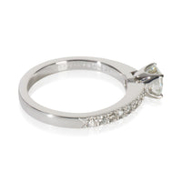 0.41 ct Cushion Diamond Cushion Novo Engagement Ring