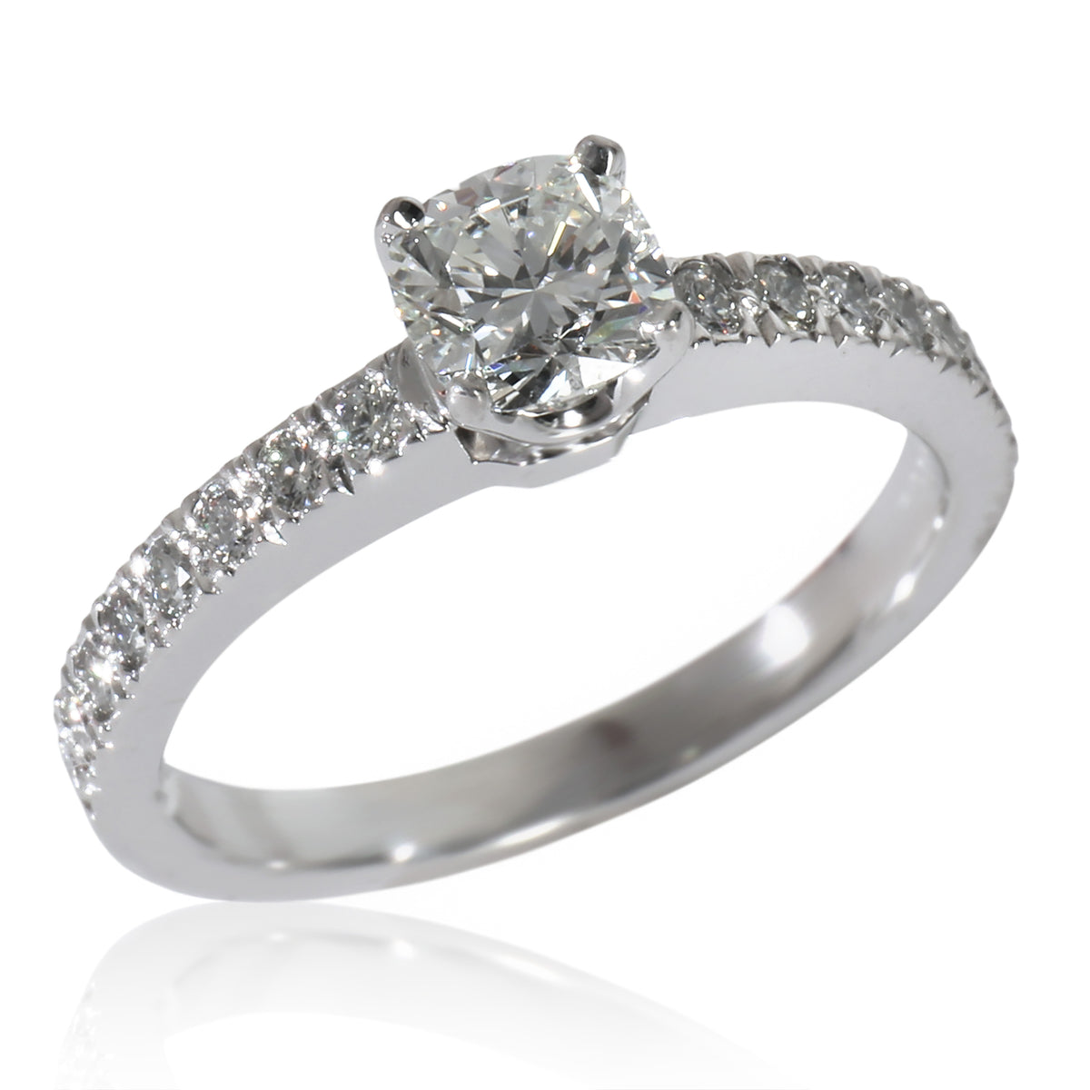 0.41 ct Cushion Diamond Cushion Novo Engagement Ring