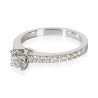 0.41 ct Cushion Diamond Cushion Novo Engagement Ring