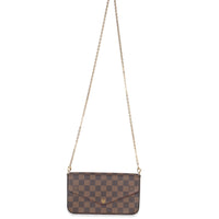 Damier Ebene Canvas Felicie Pochette