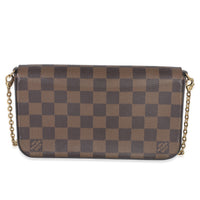 Damier Ebene Canvas Felicie Pochette