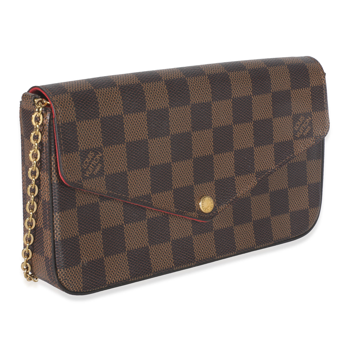 Damier Ebene Canvas Felicie Pochette