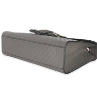 Grey Guccissima Leather Medium Chain Shoulder Bag