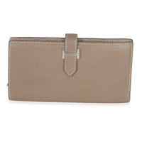 Etoupe Chevre Mysore Bearn Wallet PHW