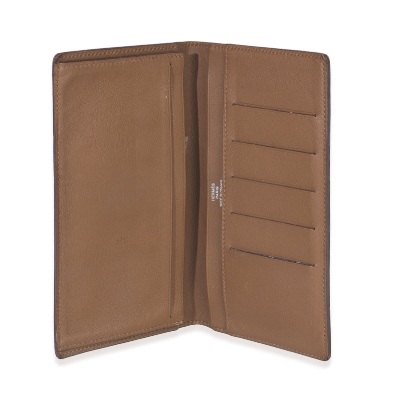 Vintage Taupe Swift MC² Fleming Wallet