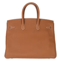 Gold Togo Birkin 35 GHW