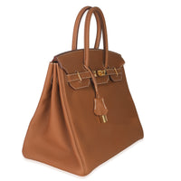 Gold Togo Birkin 35 GHW