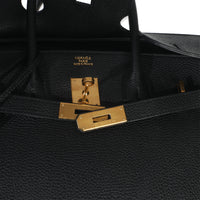 Black Togo Birkin 35 GHW