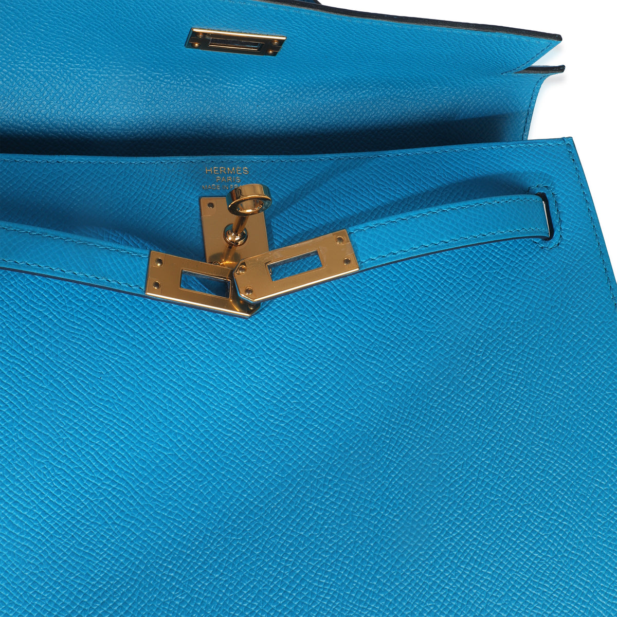 Blue Frida Epsom Sellier Kelly 25 GHW