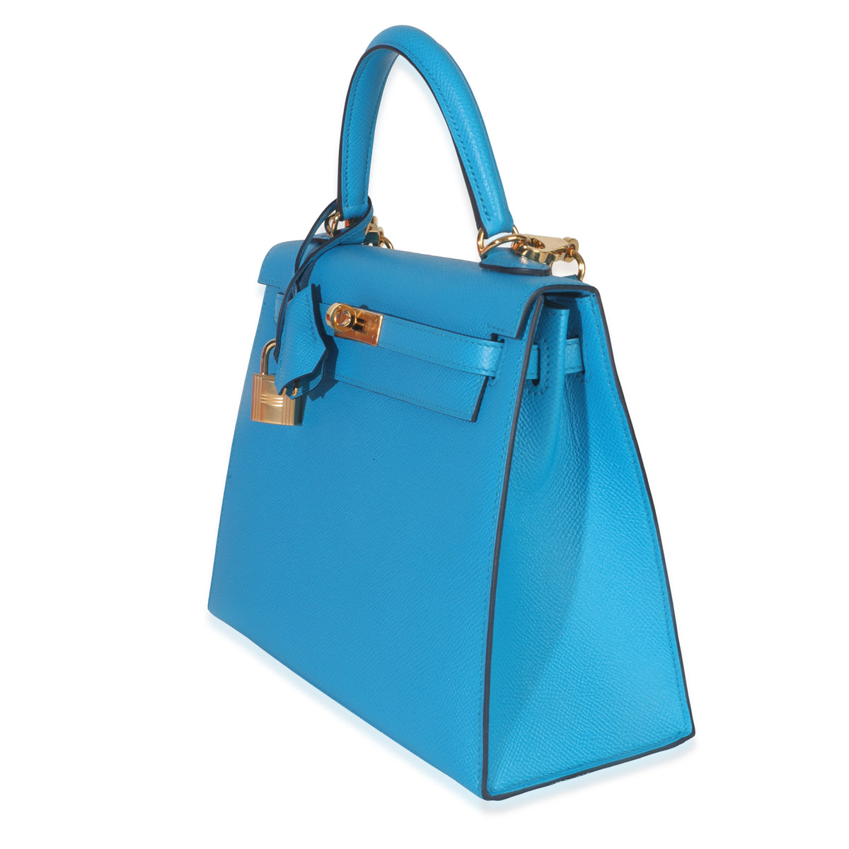 Blue Frida Epsom Sellier Kelly 25 GHW