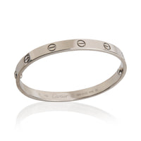 White Gold  Love Bracelet