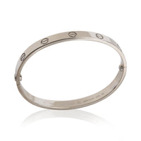White Gold  Love Bracelet
