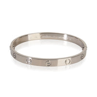 White Gold  Love Bracelet