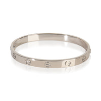 White Gold  Love Bracelet