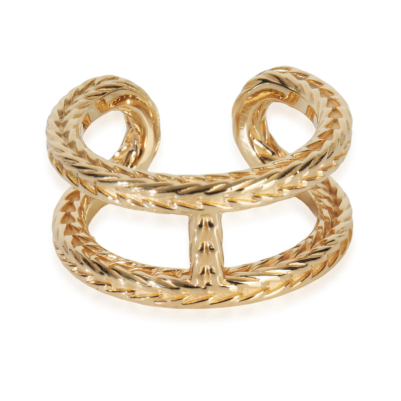 Yellow Gold  Chaine d'Ancre Danae Ring