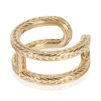 Yellow Gold  Chaine d'Ancre Danae Ring