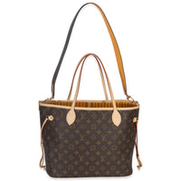 Jaune Safran Monogram Canvas Neverfull Bandouliere Inside Out MM