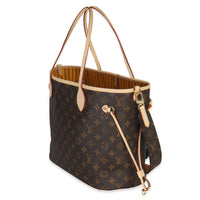 Jaune Safran Monogram Canvas Neverfull Bandouliere Inside Out MM