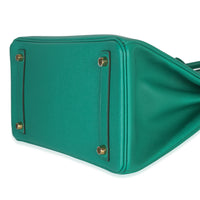 Vert Jade Epsom Birkin 30 GHW