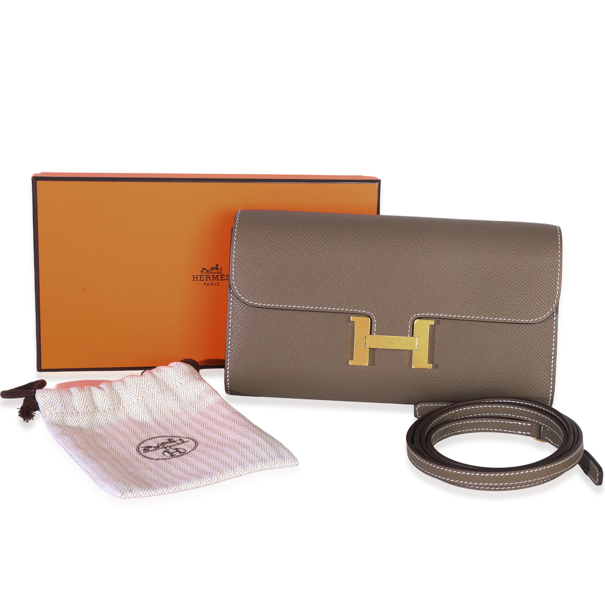Etoupe Epsom Constance Wallet To Go GHW