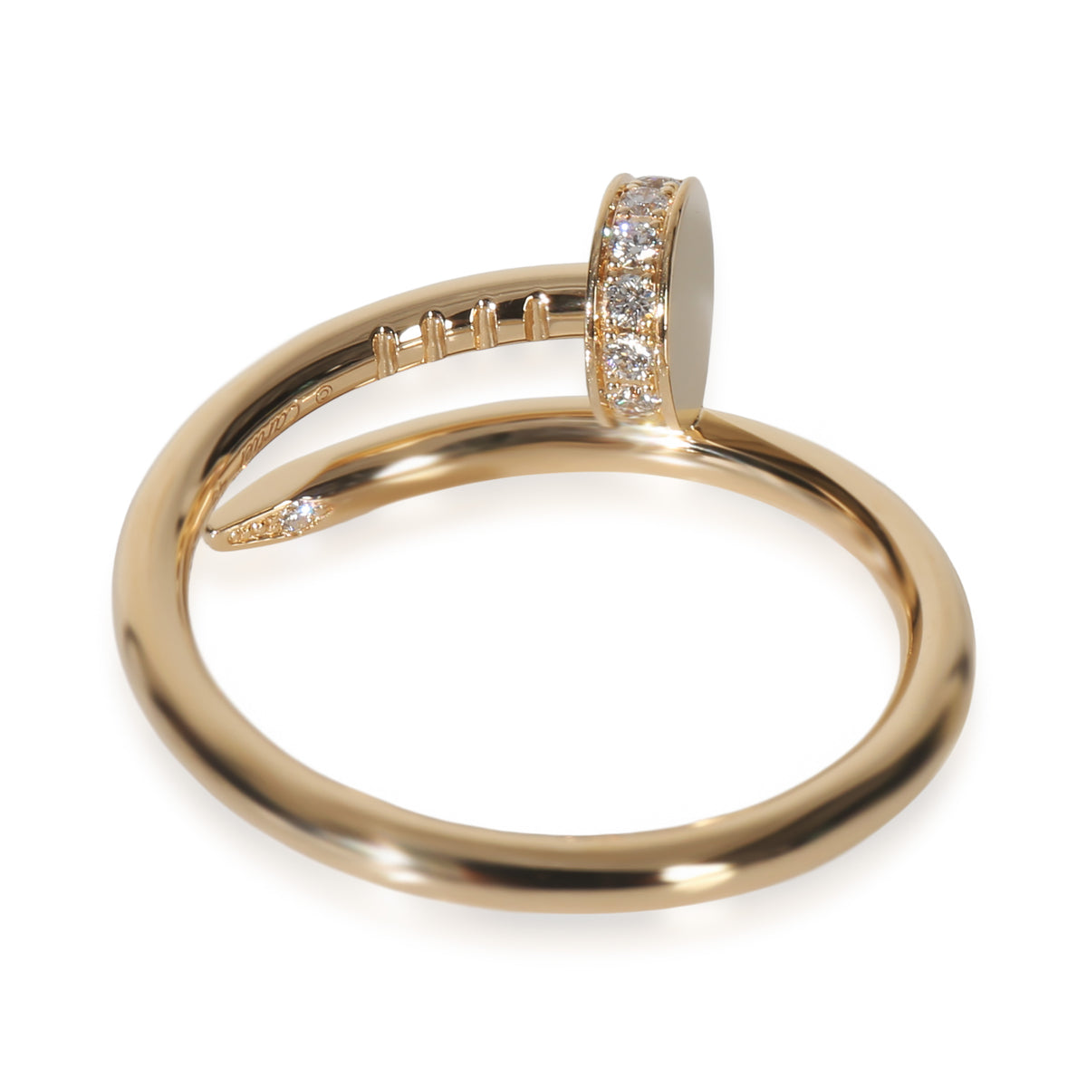 Yellow Gold Diamond Small Model Juste Un Clou Ring