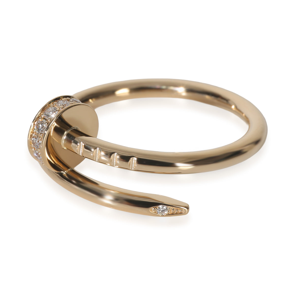Yellow Gold Diamond Small Model Juste Un Clou Ring