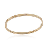 Yellow Gold Diamond Small Model Love Bracelet