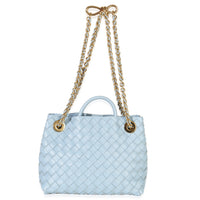 Ice Nappa Intrecciato Small Andiamo With Chain