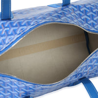Sky Blue Goyardine Barrel 40 Sports Bag