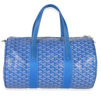 Sky Blue Goyardine Barrel 40 Sports Bag