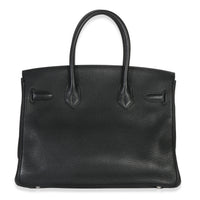 Black Togo Birkin 30 PHW