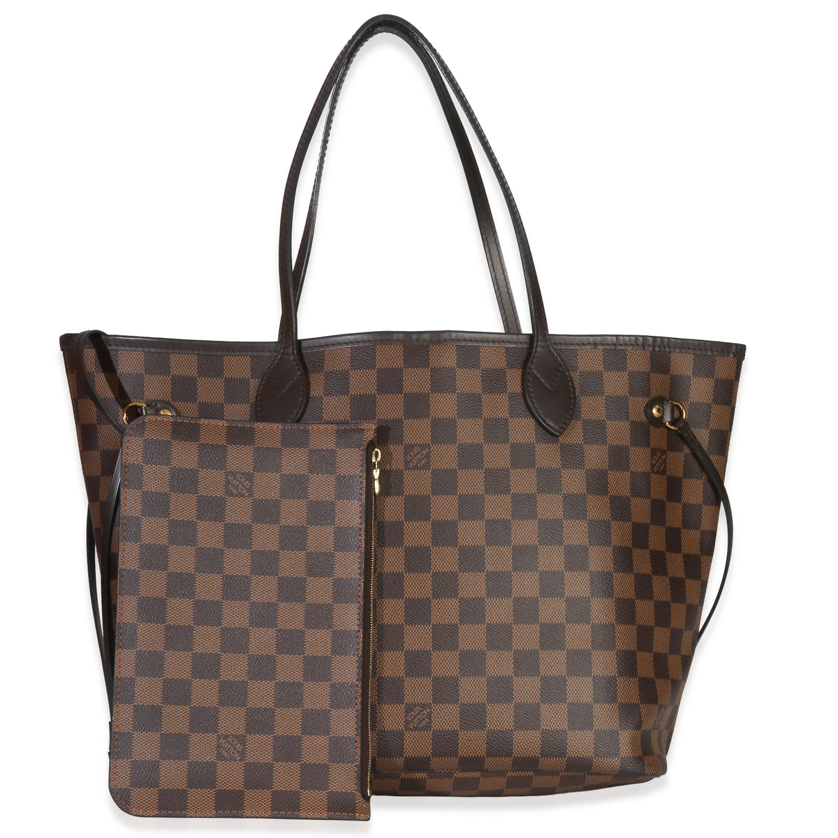 Damier Ebene Canvas Neverfull MM