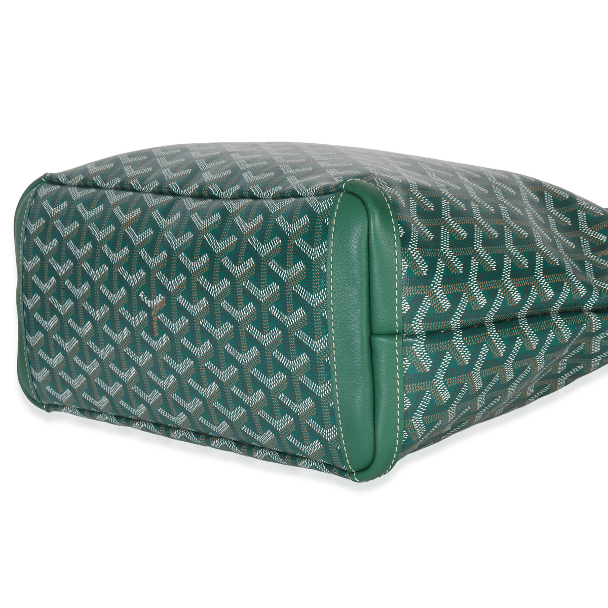 Green Goyardine Canvas Artois PM