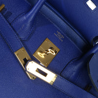 Bleu Electrique Epsom Birkin 30 GHW
