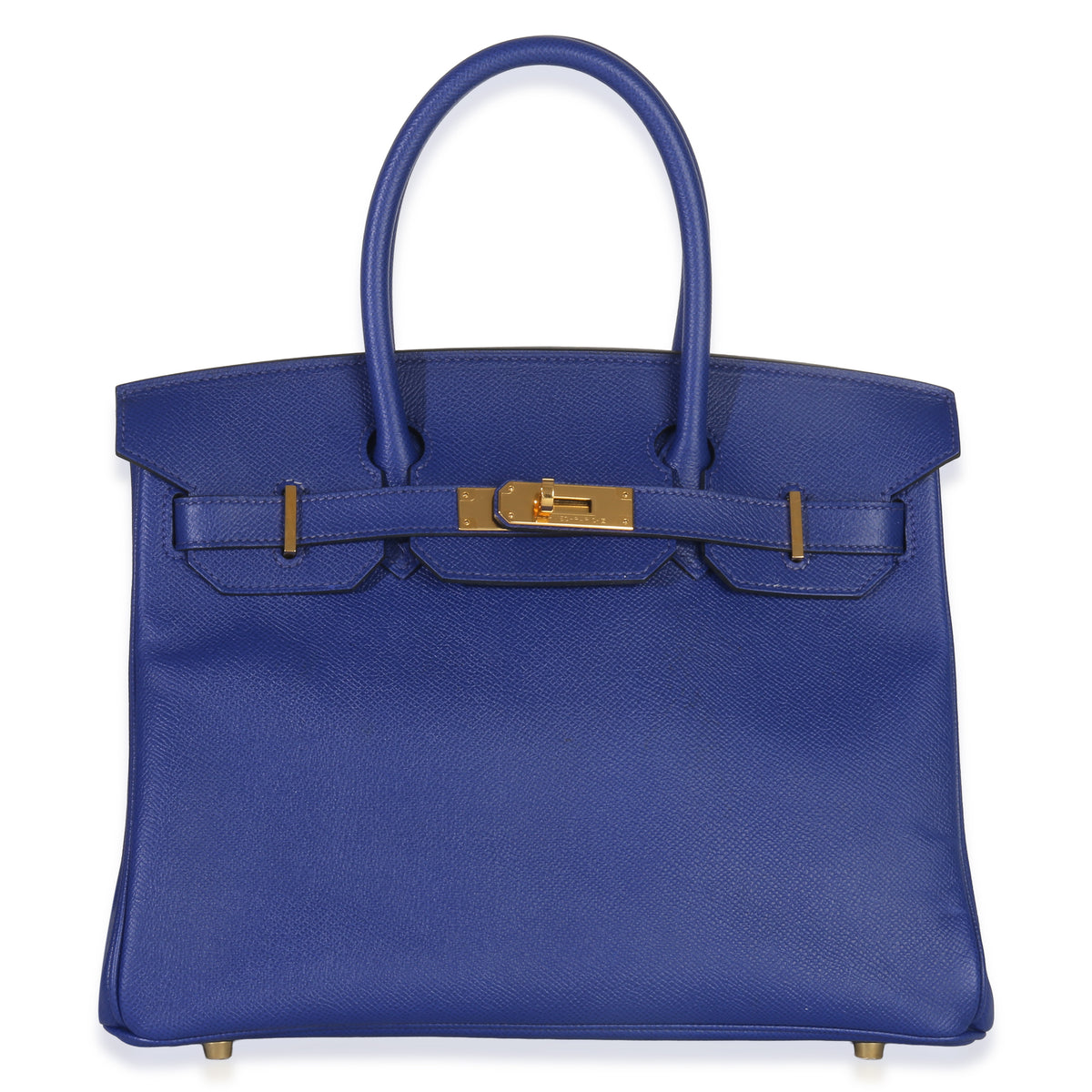 Bleu Electrique Epsom Birkin 30 GHW