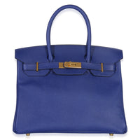 Bleu Electrique Epsom Birkin 30 GHW