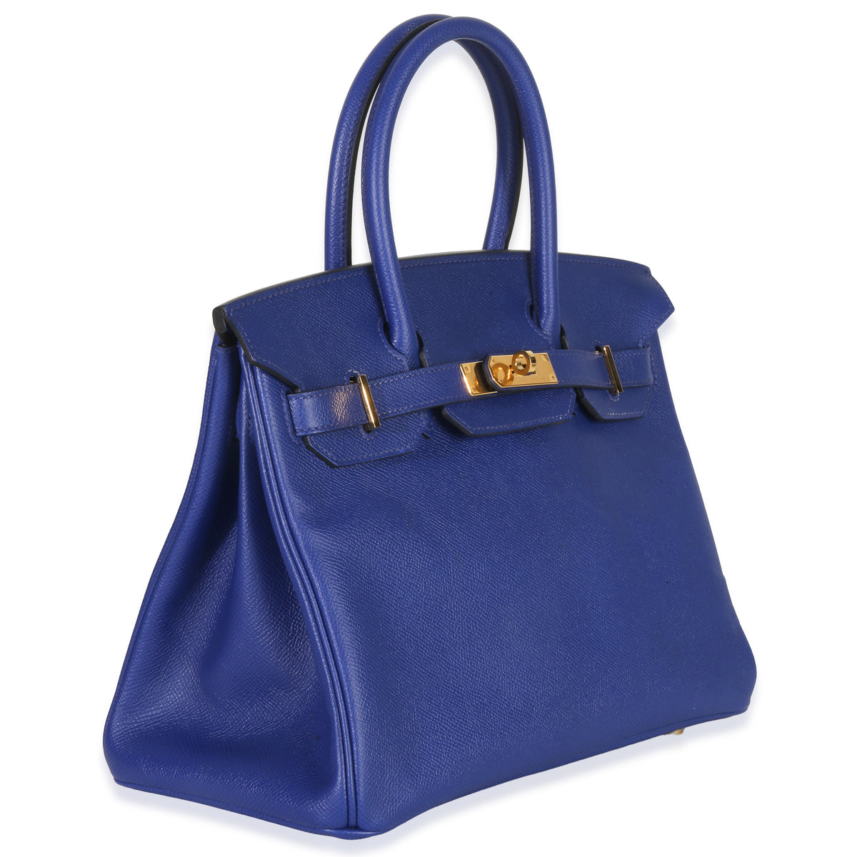 Bleu Electrique Epsom Birkin 30 GHW
