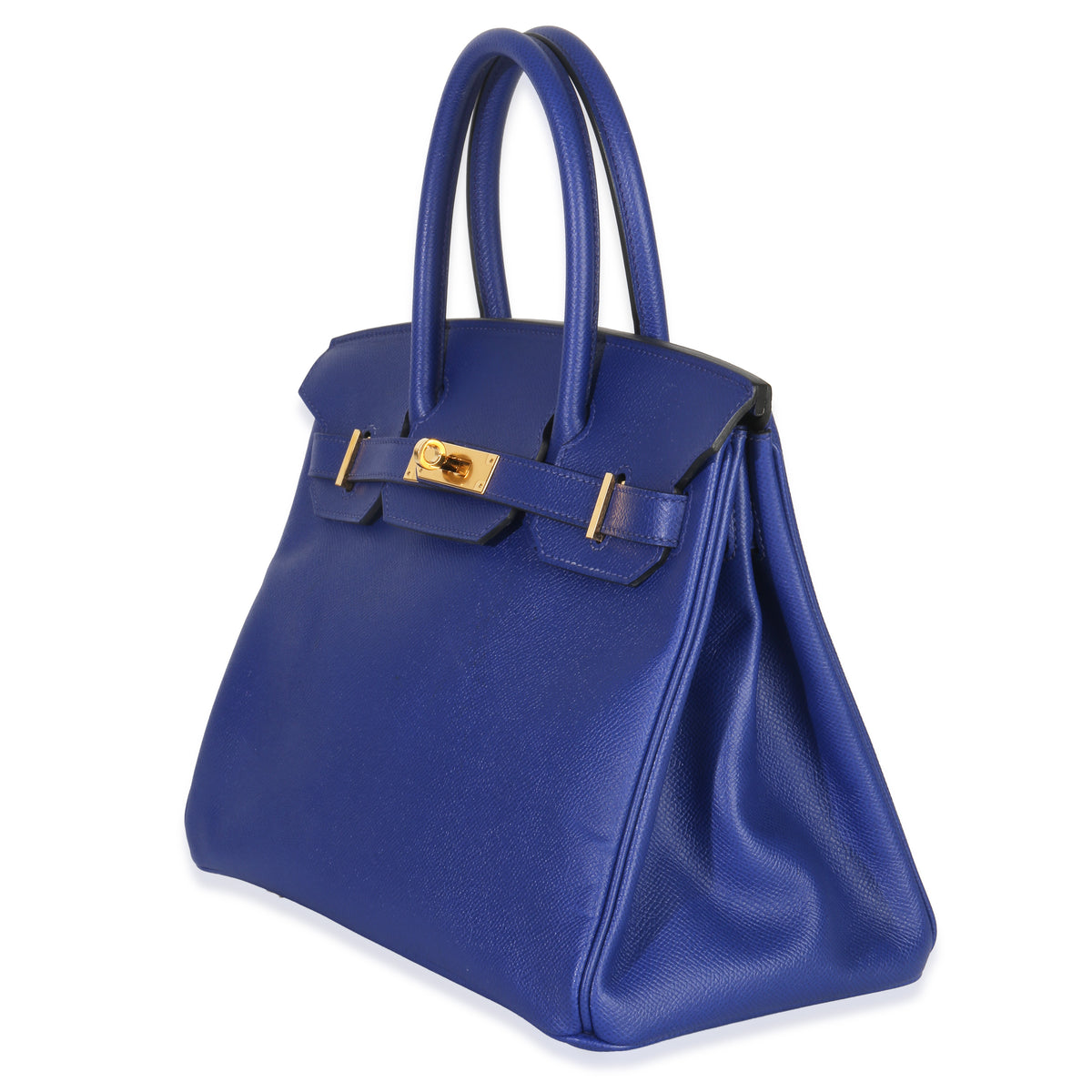 Bleu Electrique Epsom Birkin 30 GHW