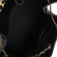 Black Quilted Caviar Small Chanel 25 Hobo