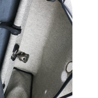 Vache Hunter Toile Ecru Black Herbag Zip Retourne Messenger 39 PHW